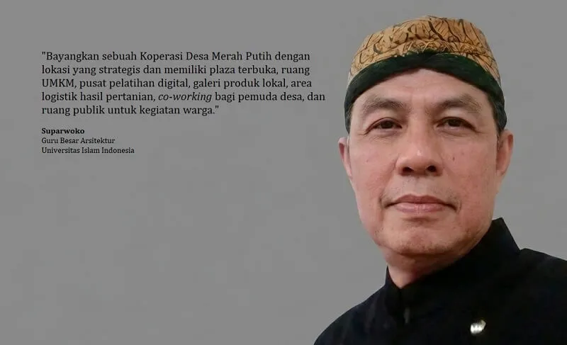 Jogja Daily | Menyoal Arsitektur Tapak Koperasi Desa Merah Putih